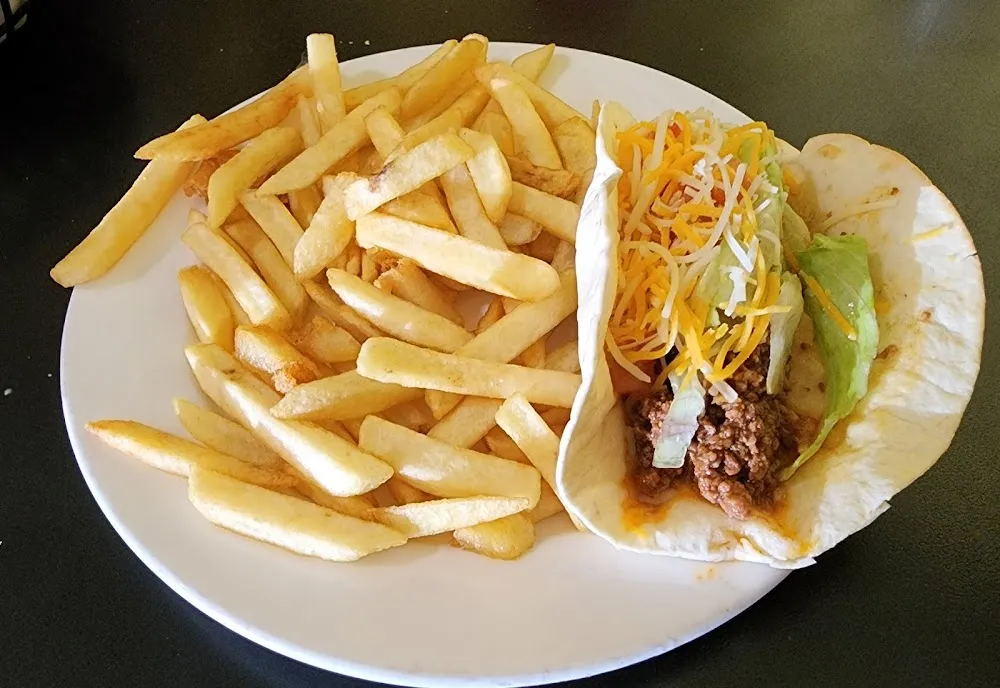 Kid's Taco and Fries